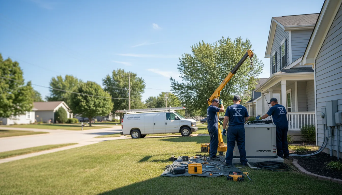 Generator Installation in Enon Valley, PA near me